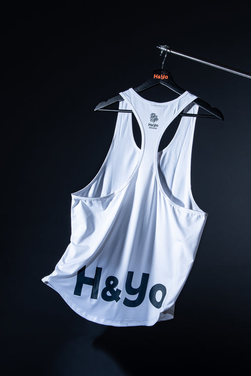 【着心地サラサラ】背中を魅せろ! トレーニング タンクトップ Yバックモデル