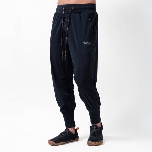 【鬼ストレッチ】 フレキシブルなハイリブジョガーパンツ