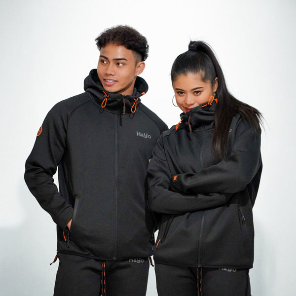 【快適伸縮素材】トレーニング フルジップパーカー アスリートモデル