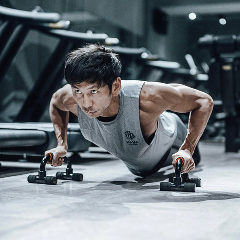 【宅トレでたくましい胸を作る】プッシュアップバー