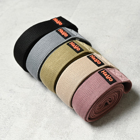 【宅トレの万能アイテム】無限トレーニングバンド5SET