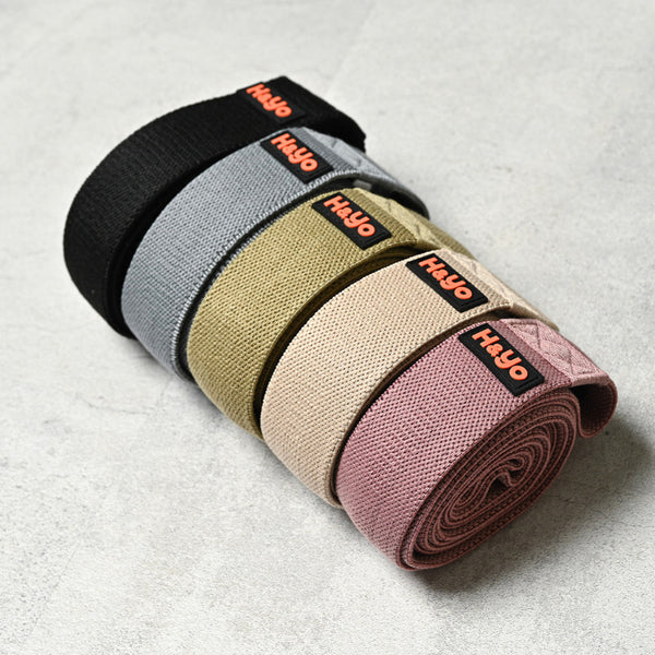 【宅トレの万能アイテム】無限トレーニングバンド5SET