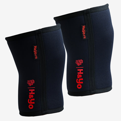 【初心者にも嬉しい肉厚クッション】強伸縮 ニースリーブ(膝サポーター)Knee Sleeves