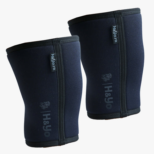 【初心者にも嬉しい肉厚クッション】強伸縮 ニースリーブ(膝サポーター)Knee Sleeves