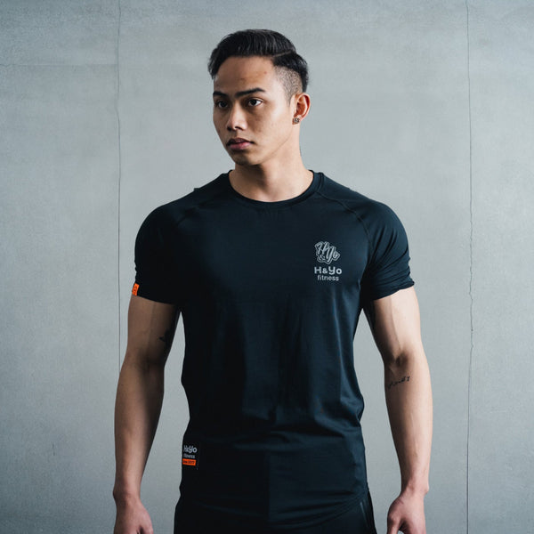 【アスリートストレッチ採用】トレーニング Tシャツ 映えるカラダ